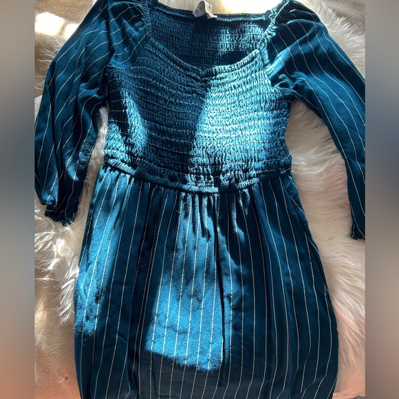 Arbecrombie & Fitch Abercrombie kids girls striped dress, EUC size 9/10 - Picture 1 of 4